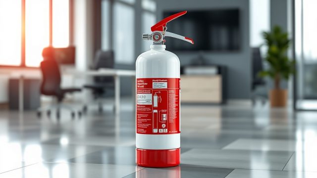 Küçükçalık 2 kg CO2 Yangın Tüpü ile Acil Durum Hazırlığı